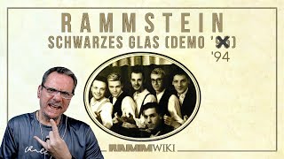 Rammstein  Schwarzes Glas english lyrics  First Time Reaction [upl. by Kal]