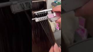 6D Hair Extensions Installation Tutorial [upl. by Waki]