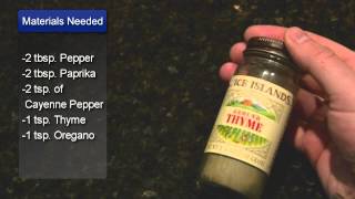 Blackened Seasoning Recipe [upl. by Mushro]