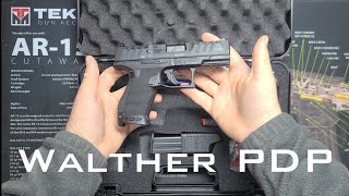 Walther PDP Unboxing [upl. by Aihsirt]