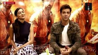 Hrithik Roshan amp Pooja Hegde In An Exclusive Interview With Indian Express [upl. by Ahsienod]