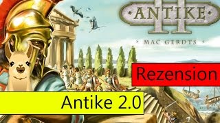 Antike II Brettspiel  Anleitung amp Rezension  SpieLama [upl. by Alegnave]