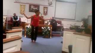 Faith Deliverance amp Resurrection Baptist Church  You Know Me Dance [upl. by Annaya979]