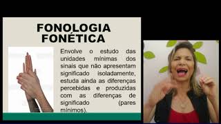 FONOLOGIA E FONÉTICA DA LIBRAS CM PROF GRACIELE MAIA [upl. by Nneb]