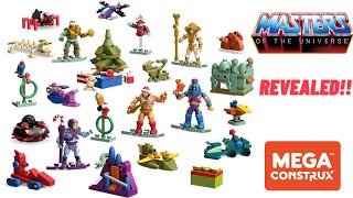 Masters Of The Universe Mega Construx Advent Calendar Revealed [upl. by Asilenna]