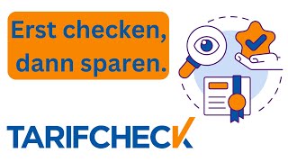 Tarifcheck  Kfz Versicherung Stromanbieter amp mehr [upl. by Adnilrem256]