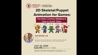 Gaming Academy 2D Skeletal and Puppet Animation for Games [upl. by Obla]