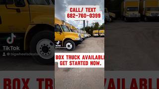 Box Trucks Available Now Get in contact boxtrucks trucking truckinglife truckdriver deal [upl. by Amisoc786]