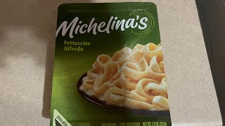 Trying Out Michelinas Fettuccine Alfredo [upl. by Ailekahs112]