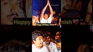 Happy Birthday Vinish 💝  challenging star darshan shorts shortsfeed shortsbeta [upl. by Yolanda]