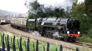 71000 ‘Duke of Gloucester’ on ‘Torbay Express’ from Bristol to Uphill 20102012 [upl. by Nemrac309]