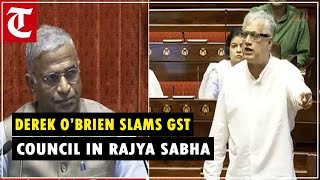 ‘We must not allow FM Sitharaman to hide…’ TMC’s Derek O’Brien slams GST council in Rajya Sabha [upl. by Ahsok]