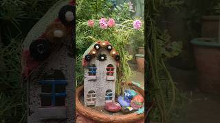 Fairy House fairytales fairyhouse creative diy video gardening flowers youtubeshorts [upl. by Aisena]