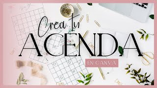 Crea tu propia agenda en Canva [upl. by Lash]