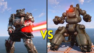 Fallout 4  50 Brotherhood of Steel VS 25 Sentry Bots  Battles 7 [upl. by Aurore581]