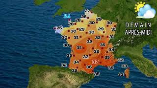 prévision météo France du Samedi 10 au Vendredi 16 Août 2024 [upl. by Winson323]