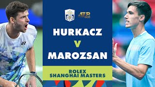 Hubert Hurkacz vs Fabian Marozsan Highlights  Rolex Shanghai Masters 2023 [upl. by Iinden]