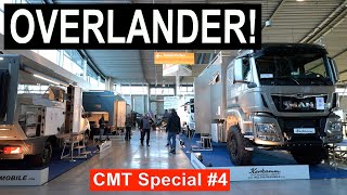 CMT Rundgang 4  OVERLANDER 4x4  Kerkamm MAN  Azimoo auf Fuso  Blackcamp  Crawler OTAG 385 [upl. by Peppy698]