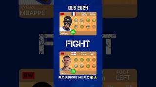 DLS 24 Mbappe vs Foden fight card comparison dls24 dlscard cardcomparison [upl. by Sufur]