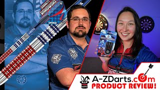 Garrett Rakowski Darts by Winmau  Soft Tip 20g Product Review  Jen Mounts [upl. by Wendel]