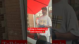 Talking to Jamaicans in Little Jamaica 🇯🇲🇨🇦 jamaica travel shortfeed vibes jamaicans shorts [upl. by Ytsirk]