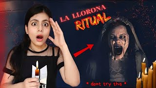 I did La Llorona ritual at 333am 😰👰🏾 the weeping woman [upl. by Nalim875]