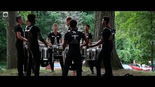 Cavaliers 2018 Drumline  In the Lot Massillon Ohio August 6th 2018 [upl. by Enialb763]