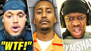 YouTubers React To Yung Filly Being Arrested For Horrific Crimes Chunkz KSI amp More [upl. by Louth]