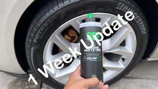 3D GLW SiO2 Ceramic Matte Tire  1 Week Update [upl. by Atiuqel]