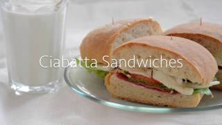 Italian Ciabatta Sandwiches [upl. by Ttereve802]