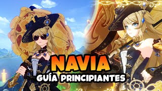 Navia Guía completa para principiantes  Genshin Impact [upl. by Brear]