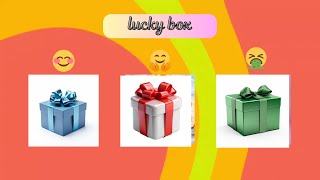 Playing the Mystery Box Game 🎉 Whats hidden inside 🤔 Choose one box and test your luck 🎉 [upl. by Kauppi]