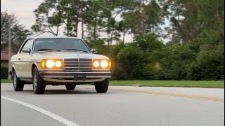 Rare 42K Mile 1983 MercedesBenz 300CD Turbo Diesel OCD Test Drive [upl. by Poore75]