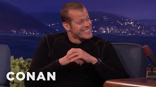 Jeb Corliss On His DeathDefying Great Wall Of China Stunt  CONAN on TBS [upl. by Noellyn]