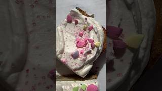 Funfetti cake  incredibly moist with fluffy whipped cream frosting  recipe in descr [upl. by Arahd]