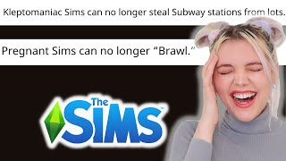 The SIMS The funniest patch notes [upl. by Edee28]