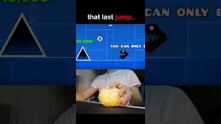 Impossible 3 Jumps With Different Objects in Geometry Dash 😱 [upl. by Schoenfelder]