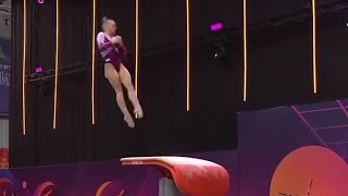 Angelina Melnikova RUS  13566 Vault  QF  Russian Championships 2024 [upl. by Ennaeed]