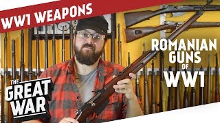 Romanian Guns of WW1 I THE GREAT WAR Special feat CampRsenal [upl. by Elinore]