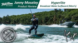 Hyperlite HL Broadcast Wakesurfer  S22 Product Review [upl. by Eahsal55]