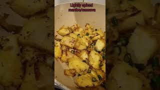 Mauritius Mauritian Manioc Cassava spiced roots vegetable vegan boiled then sautéed [upl. by Voe]