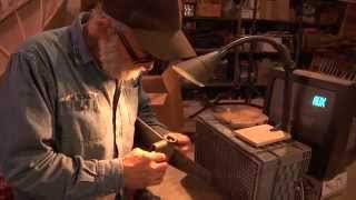 How to sharpen a handsaw using a file with Master Shipwright Louis Sauzedde Part 2 of 2 [upl. by Meade]