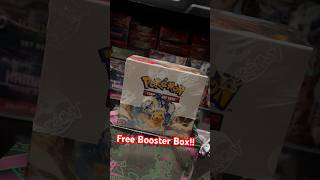 Pokémon Booster Box Surging Spark Free Box pokemoncards pokemon pokemontcg tcg yugioh [upl. by Eaned]