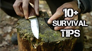 10 Bushcraft Tips Upside Down Fire  Survival Skills [upl. by Nicoline]