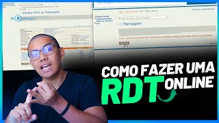 RDT ONLINE  APRENDA COMO FAZER [upl. by Rance]