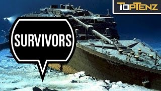 Top 10 INCREDIBLE STORIES of People Who SURVIVED the TITANIC [upl. by Suoivart]