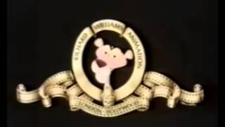 Richard Williams Studio Pink Panther logo YouTube [upl. by Itnuahsa]