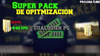 Pack Definitivo para Aumentar FPS y Optimizar Cualquier PC Windows 71011 🚀 2024 [upl. by Anasor]