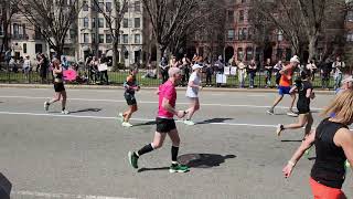 April 15 2024 Boston Marathon Kenmore [upl. by Nyrad397]