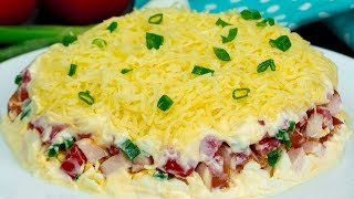 Салат “Минутка”  такой закуской хочется наслаждаться снова и снова  AppetitnoTV [upl. by Eudocia632]